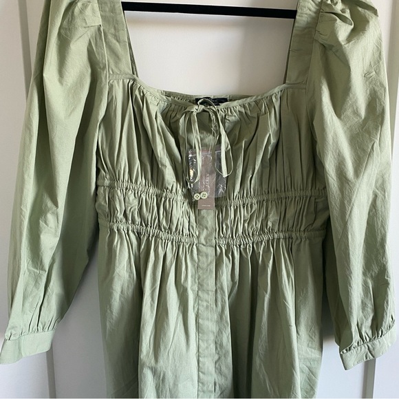 Sage square neck dress J Crew - Picture 4 of 6